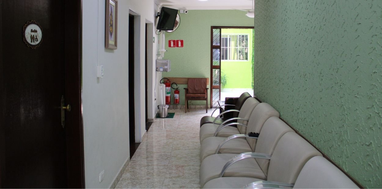 Corredor de acesso do CEP